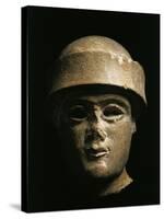 Lower Mesopotamia, Iraq, Head of a King of the Ur, Third Dynasty, Circa 2100-2000 B.C.-null-Stretched Canvas