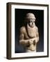 Lower Mesopotamia, Iraq, Male Bust from Uruk, Alabaster-null-Framed Giclee Print