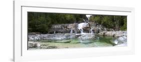 Lower Myra Falls, Vancouver Island, British Columbia, Canada-Shamil Nizamov-Framed Art Print