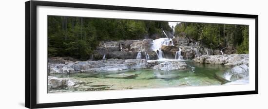 Lower Myra Falls, Vancouver Island, British Columbia, Canada-Shamil Nizamov-Framed Art Print