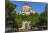 Lower old town with Chateau Frontenac, Quebec City, Quebec, Canada.-Jamie & Judy Wild-Mounted Photographic Print