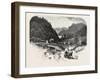 Lower Ottawa, Mountain Farm, Canada, Nineteenth Century-null-Framed Giclee Print