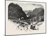 Lower Ottawa, Mountain Farm, Canada, Nineteenth Century-null-Mounted Giclee Print