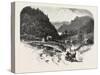 Lower Ottawa, Mountain Farm, Canada, Nineteenth Century-null-Stretched Canvas