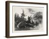 Lower Ottawa, on the Portage, Lake Comandeau, Canada, Nineteenth Century-null-Framed Giclee Print