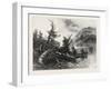 Lower Ottawa, on the Portage, Lake Comandeau, Canada, Nineteenth Century-null-Framed Giclee Print