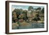 Lower Palisades, Iowa Falls-null-Framed Art Print