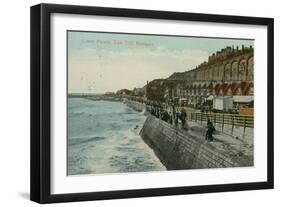 Lower Parade, East Cliff, Ramsgate. Postcard Sent in 1913-English Photographer-Framed Giclee Print