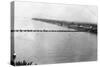 Lower Pontoon Bridge, Baghdad, Mesopotamia, Wwi, 1918-null-Stretched Canvas