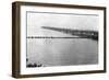 Lower Pontoon Bridge, Baghdad, Mesopotamia, Wwi, 1918-null-Framed Giclee Print