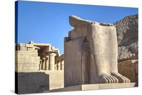 Lower Remains of the Colossus of Ramses Ii-Richard Maschmeyer-Stretched Canvas