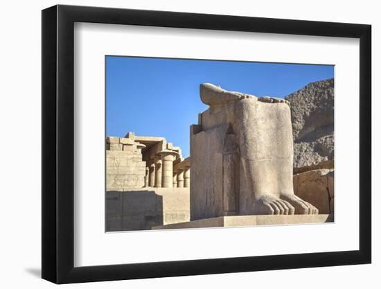 Lower Remains of the Colossus of Ramses Ii-Richard Maschmeyer-Framed Photographic Print