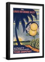 Lower Rio Grande Valley Grapefruit-null-Framed Art Print