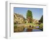 Lower Slaughter, the Cotswolds, Gloucestershire, England, UK-Philip Craven-Framed Photographic Print