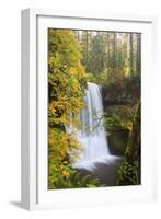 Lower South Falls, Silver Falls State Park, Oregon, USA-Jamie & Judy Wild-Framed Photographic Print