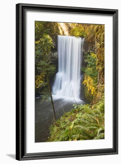 Lower South Falls, Silver Falls State Park, Oregon, USA-Jamie & Judy Wild-Framed Photographic Print