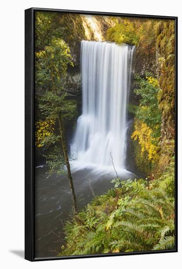 Lower South Falls, Silver Falls State Park, Oregon, USA-Jamie & Judy Wild-Framed Photographic Print