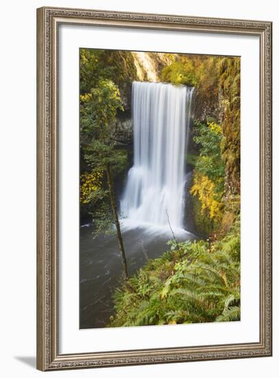 Lower South Falls, Silver Falls State Park, Oregon, USA-Jamie & Judy Wild-Framed Photographic Print