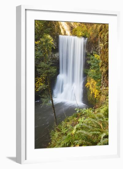 Lower South Falls, Silver Falls State Park, Oregon, USA-Jamie & Judy Wild-Framed Photographic Print