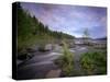 Lower Stillwater Lake in the Flathead National Forest, Montana, USA-Chuck Haney-Stretched Canvas