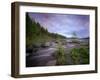 Lower Stillwater Lake in the Flathead National Forest, Montana, USA-Chuck Haney-Framed Photographic Print