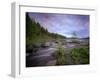 Lower Stillwater Lake in the Flathead National Forest, Montana, USA-Chuck Haney-Framed Photographic Print