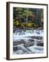 Lower Swift River Falls, White Mountains, New Hampshire, USA-Dennis Flaherty-Framed Premium Photographic Print