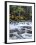 Lower Swift River Falls, White Mountains, New Hampshire, USA-Dennis Flaherty-Framed Premium Photographic Print