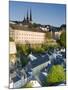 Lower Town, View of Grund, Luxembourg City, Luxembourg-Walter Bibikow-Mounted Photographic Print