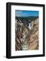 Lower Yellowstone Falls, Grand Canyon of the Yellowstone, Yellowstone National Park, Wyoming, USA-Roddy Scheer-Framed Photographic Print