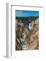 Lower Yellowstone Falls, Grand Canyon of the Yellowstone, Yellowstone National Park, Wyoming, USA-Roddy Scheer-Framed Photographic Print