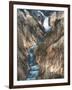 Lower Yellowstone Falls Is the Largest Falls in What Is Considered the Grand Canyon of Yellowstone.-Brad Beck-Framed Photographic Print