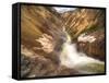 Lower Yellowstone Falls, Yellowstone National Park, Wyoming-Brad Beck-Framed Stretched Canvas