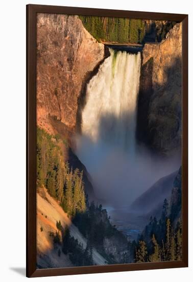 Lower Yellowstone Falls-Steve Gadomski-Framed Photographic Print