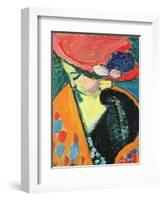 Lowered Head, 1909-Alexej Von Jawlensky-Framed Giclee Print