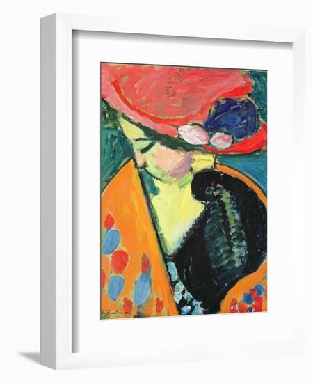 Lowered Head, 1909-Alexej Von Jawlensky-Framed Giclee Print