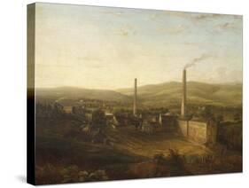 Lowerhouse Print Works, Burnley-null-Stretched Canvas