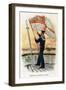 Lowering the Ensign at Sunset, C1890-C1893-William Christian Symons-Framed Giclee Print