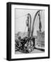 Lowering the Titanic Life Boats-null-Framed Photographic Print