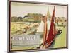 Lowestoft First Class Golf Poster-null-Mounted Giclee Print