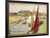 Lowestoft First Class Golf Poster-null-Framed Giclee Print