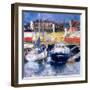 Lowestoft Harbour View-Sylvia Paul-Framed Giclee Print