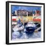 Lowestoft Harbour View-Sylvia Paul-Framed Giclee Print