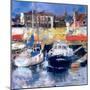 Lowestoft Harbour View-Sylvia Paul-Mounted Giclee Print