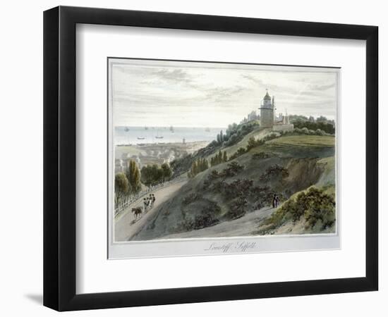 'Lowestoft, Suffolk', 1814-1825-William Daniell-Framed Giclee Print