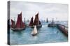 Lowestoft, the Pier Head-Alfred Robert Quinton-Stretched Canvas