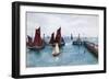 Lowestoft, the Pier Head-Alfred Robert Quinton-Framed Giclee Print