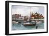 Lowestoft, the Yacht Basin-Alfred Robert Quinton-Framed Giclee Print