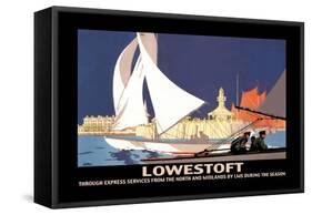 Lowestoft: Through Express Services from the North and Midlands by LMS-Hap Hadley-Framed Stretched Canvas