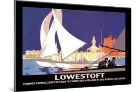 Lowestoft: Through Express Services from the North and Midlands by LMS-Hap Hadley-Mounted Premium Giclee Print